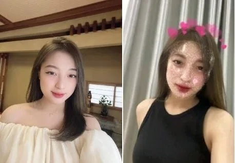 Cô gái xinh đẹp khoe nét cuốn hút khiến chàng trai mê mẩn