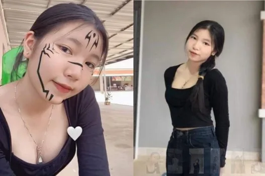 Cô gái xinh đẹp làm hầu gái cho bạn trai của mình