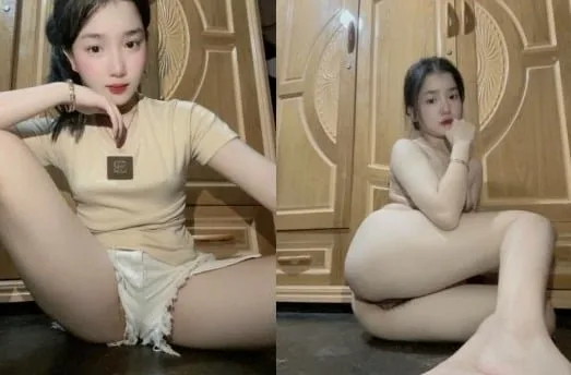 Cô học sinh nhút nhát để lộ vùng cấm