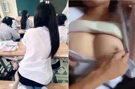 Cô nàng Gen Z xinh xắn bị bạn dụ cho màn oral