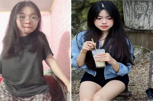 Nhìn em mỏng manh nhưng vếu khủng