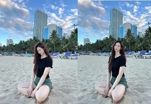 Trong nhà nghỉ, Diệp Xoan nện bạn trai của mình quá sung.